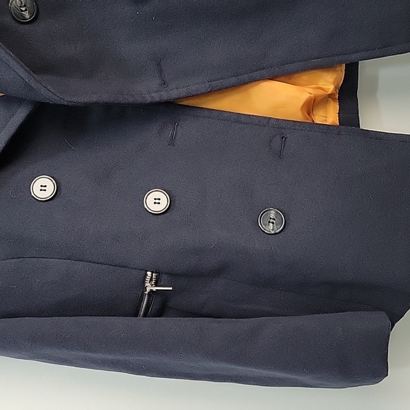 Maralyn & Me Pea Coat Navy Size XL - Picture 4 of 6
